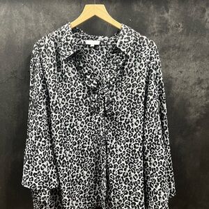 Leopard Print Women's Top